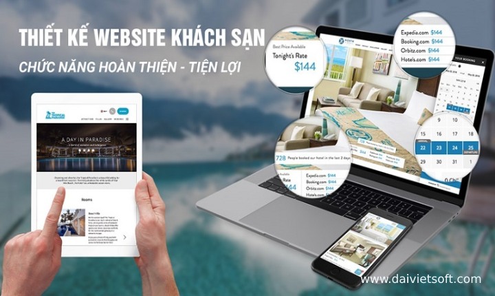 Thiết kế website khách sạn tại Hải Phòng