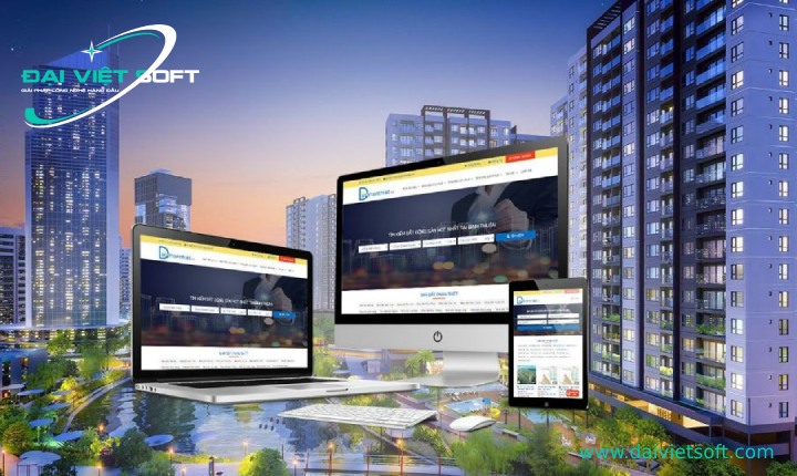 Thiết kế website bất động sản tại Hải Phòng