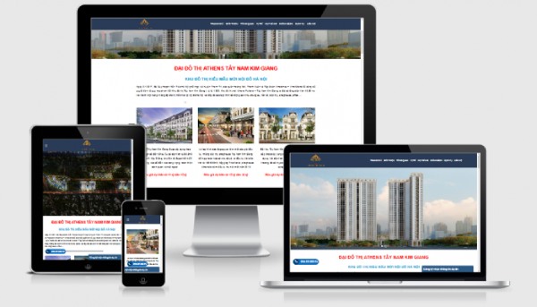 Thiết kế website nhà đất tại Hải Phòng